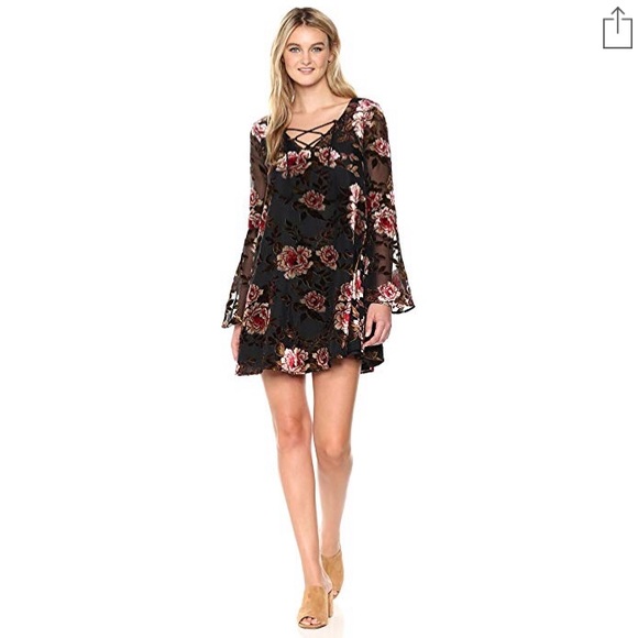 cupcakes & cashmere Dresses & Skirts - NWT Cupcakes and Cashmere Valda Velvet Dress